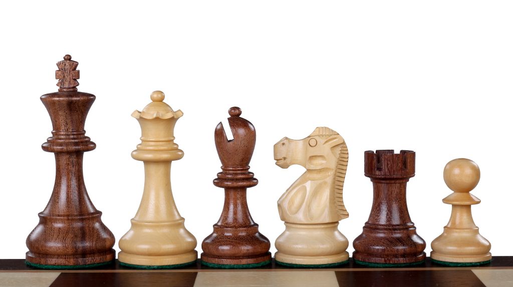Reykjavik 3.5 Inch Chess Pieces – Acacia & Boxwood