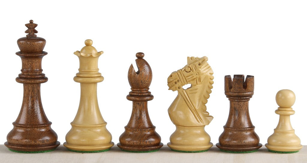 King’s Bridal 3.75" Chess Pieces – Acacia & Boxwood