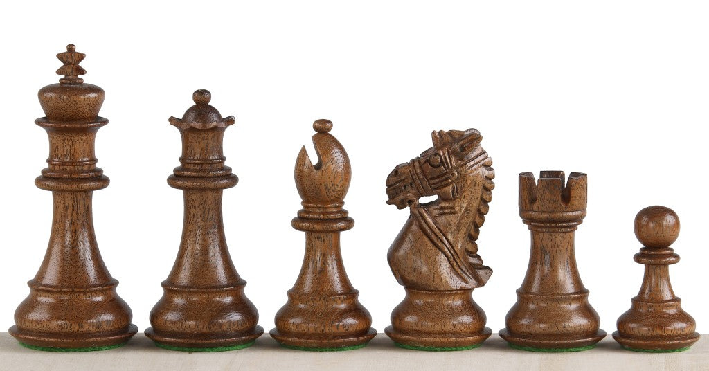 King’s Bridal 3.75" Chess Pieces – Acacia & Boxwood