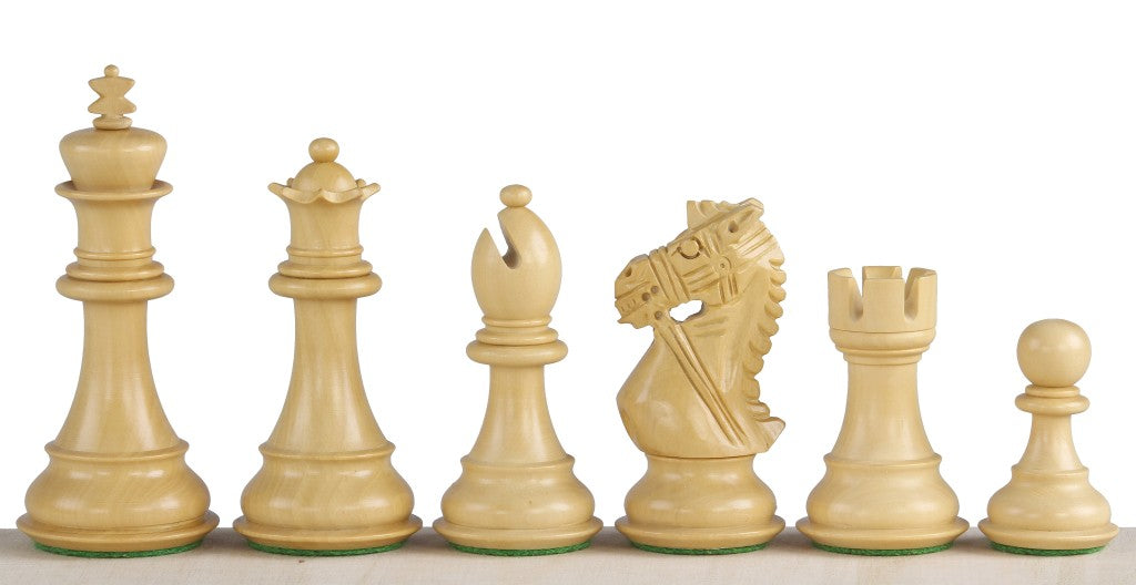 King’s Bridal 3.75" Chess Pieces – Acacia & Boxwood