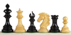 Sunrise 3.75" Ebony Chess Pieces