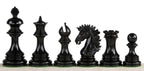 Sunrise 3.75" Ebony Chess Pieces