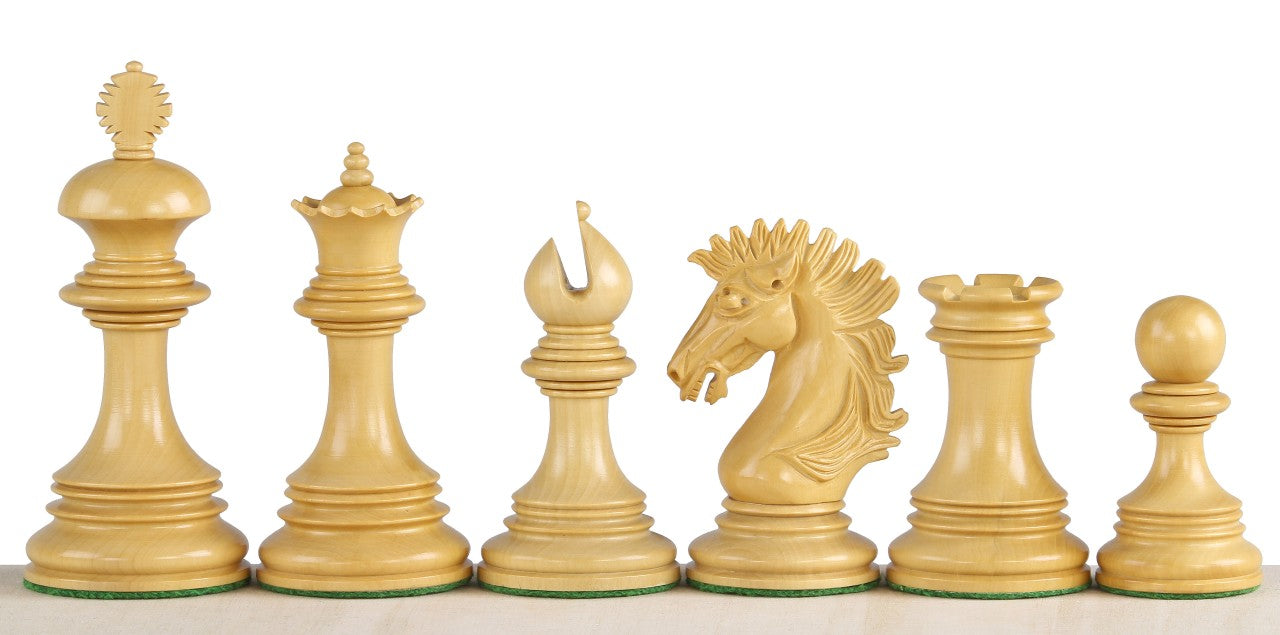 Sunrise 4.25" Exclusive Chess Pieces – Ebony Finish
