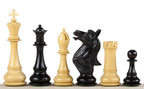 Napoleon Ebony Chess Pieces – 6″ (152 mm)