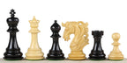 Elvis Knight Ebony Chess Pieces – 4.25 Inch