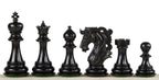 Elvis Knight Ebony Chess Pieces – 4.25 Inch