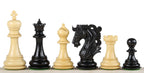 Elvis Knight Ebony Chess Pieces – 4.25 Inch