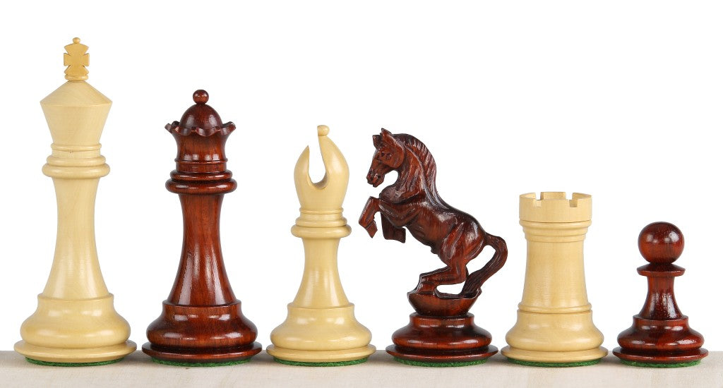Alexander Padauk 4″ Chess Pieces