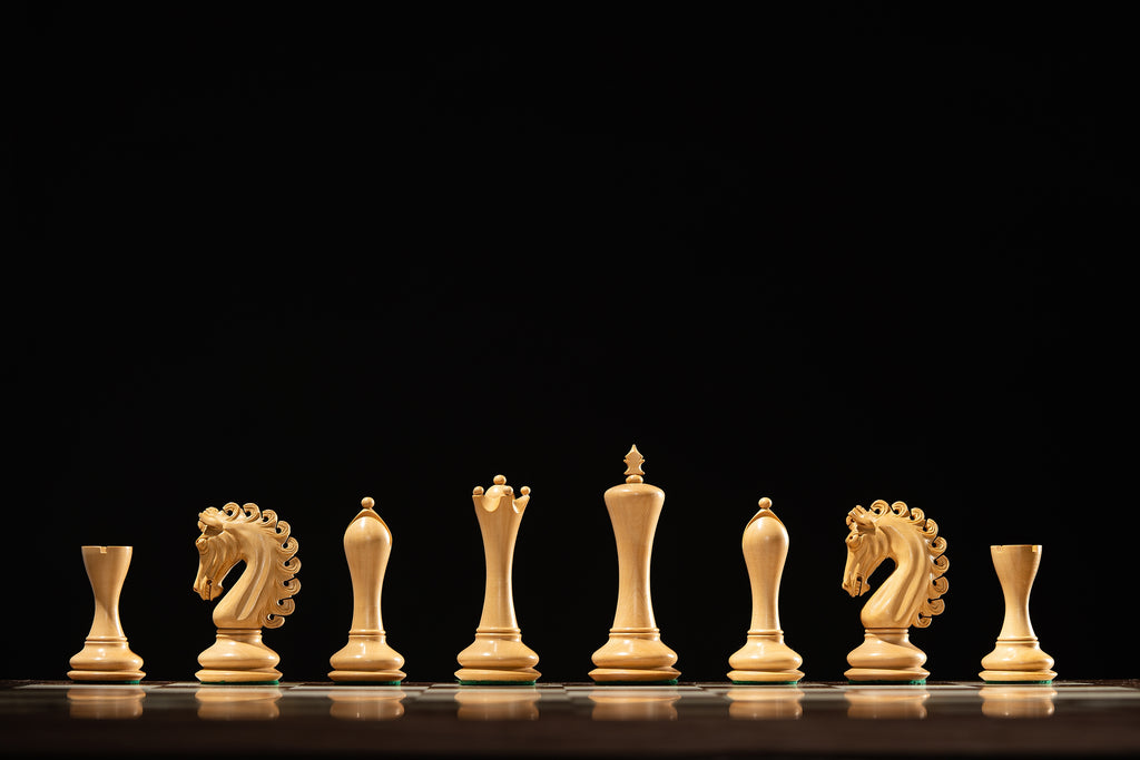 Empire Redwood Chess Pieces – 4.25 Inch