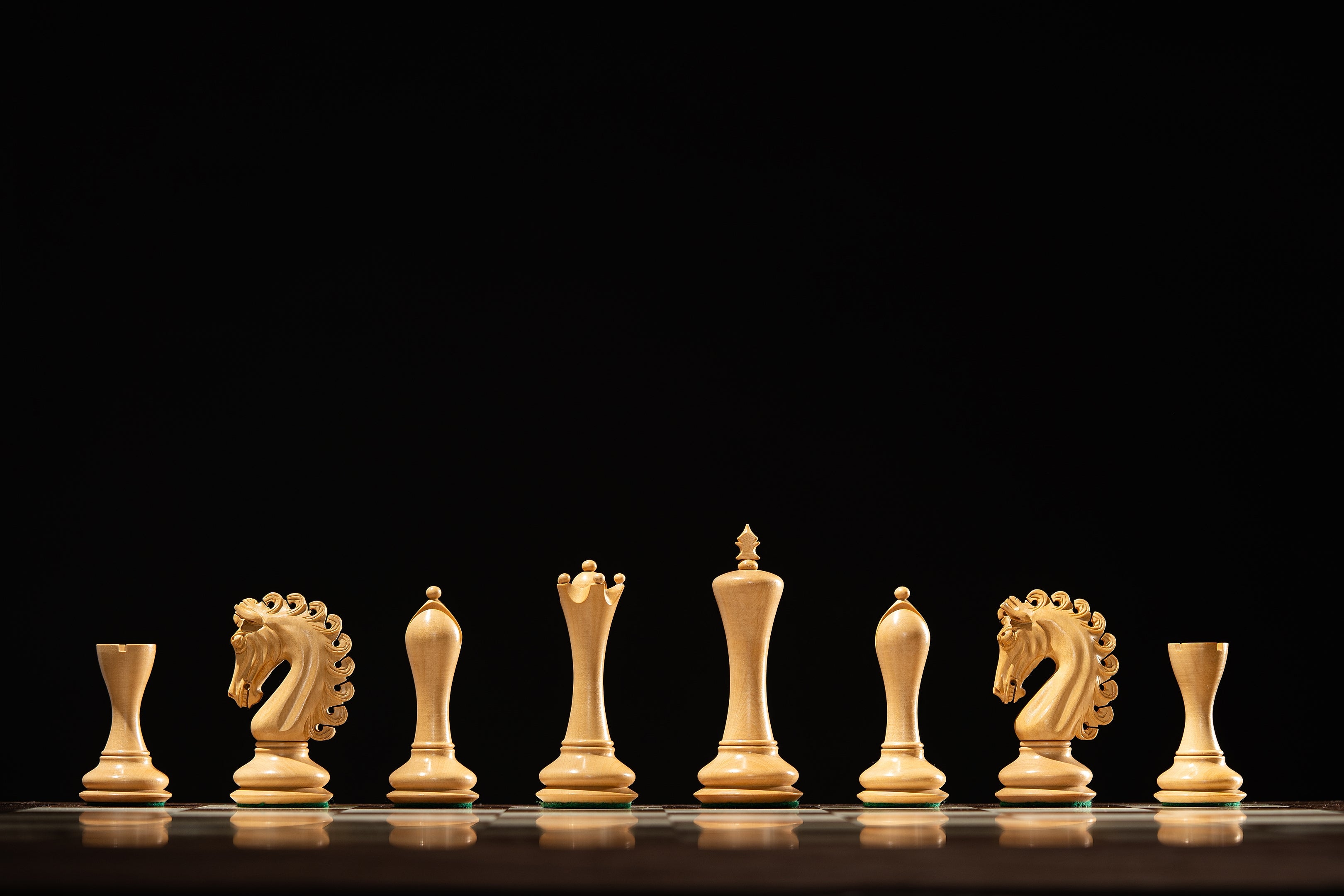 Empire Redwood Chess Pieces – 4.25 Inch