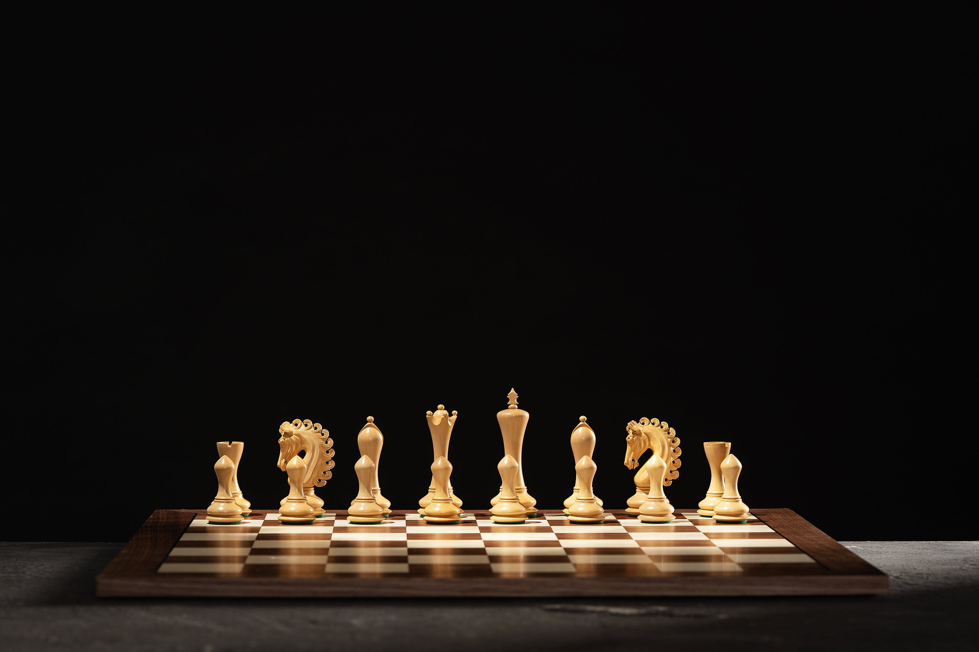 Empire Redwood Chess Pieces – 4.25 Inch