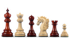 Dubliner Montgoy Padauk Chess Pieces – 5"