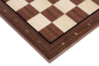 Walnut & Maple Chess Board 18.9″ – With Notation