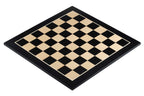 Black Mahogany & Maple Chess Board 18.9″ – Without Notation