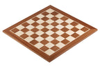 Mahogany & Sycamore Chess Board 21.25″ – Without Notation