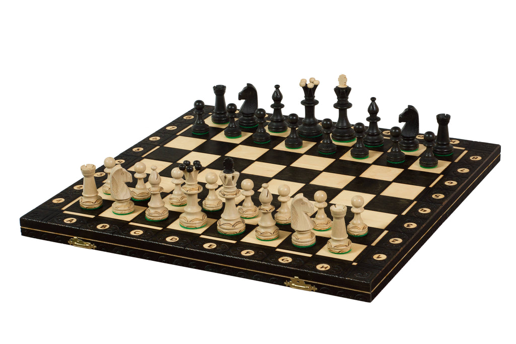 Consul Chess Set Handcrafted Weighted Pieces 3.15 in King