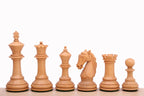 Colombian Chess Pieces – 3.75" King, Acacia & Boxwood