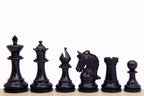 Corinthian Ebonised Chess Pieces – 4" King