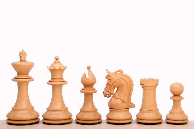 Corinthian Ebonised Chess Pieces – 4" King