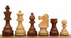 French Staunton Chess Pieces 3.75" Acacia & Boxwood