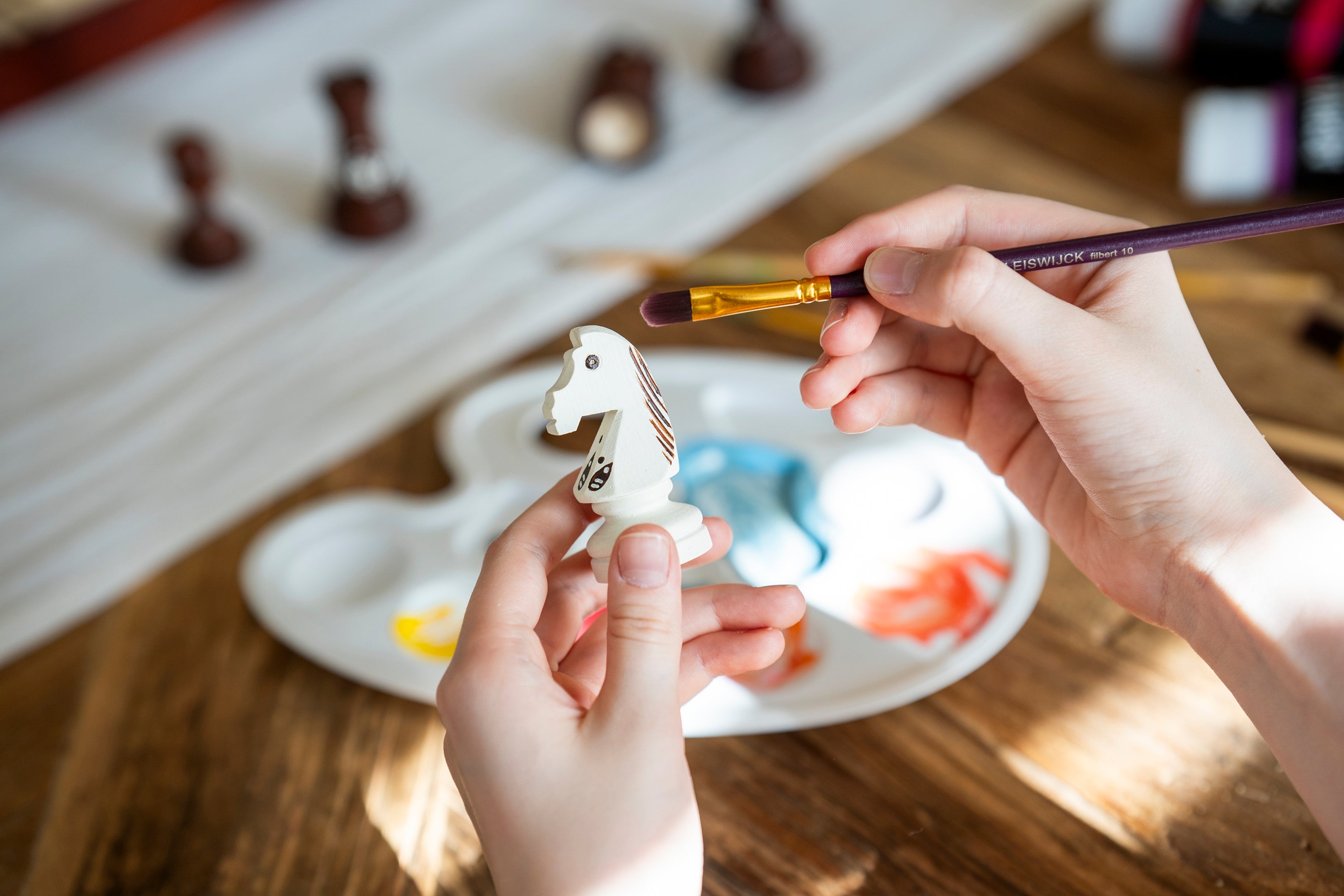 DIY Raw Wood Chess Case – Paint and Assemble Your Own Set