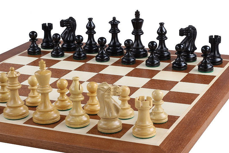 Tournament Chess Set No. 5 – Ebonised Stauton