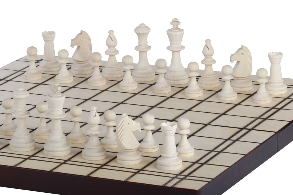 DIY Wooden Chess Set No. 5 – For Painting and Assembly